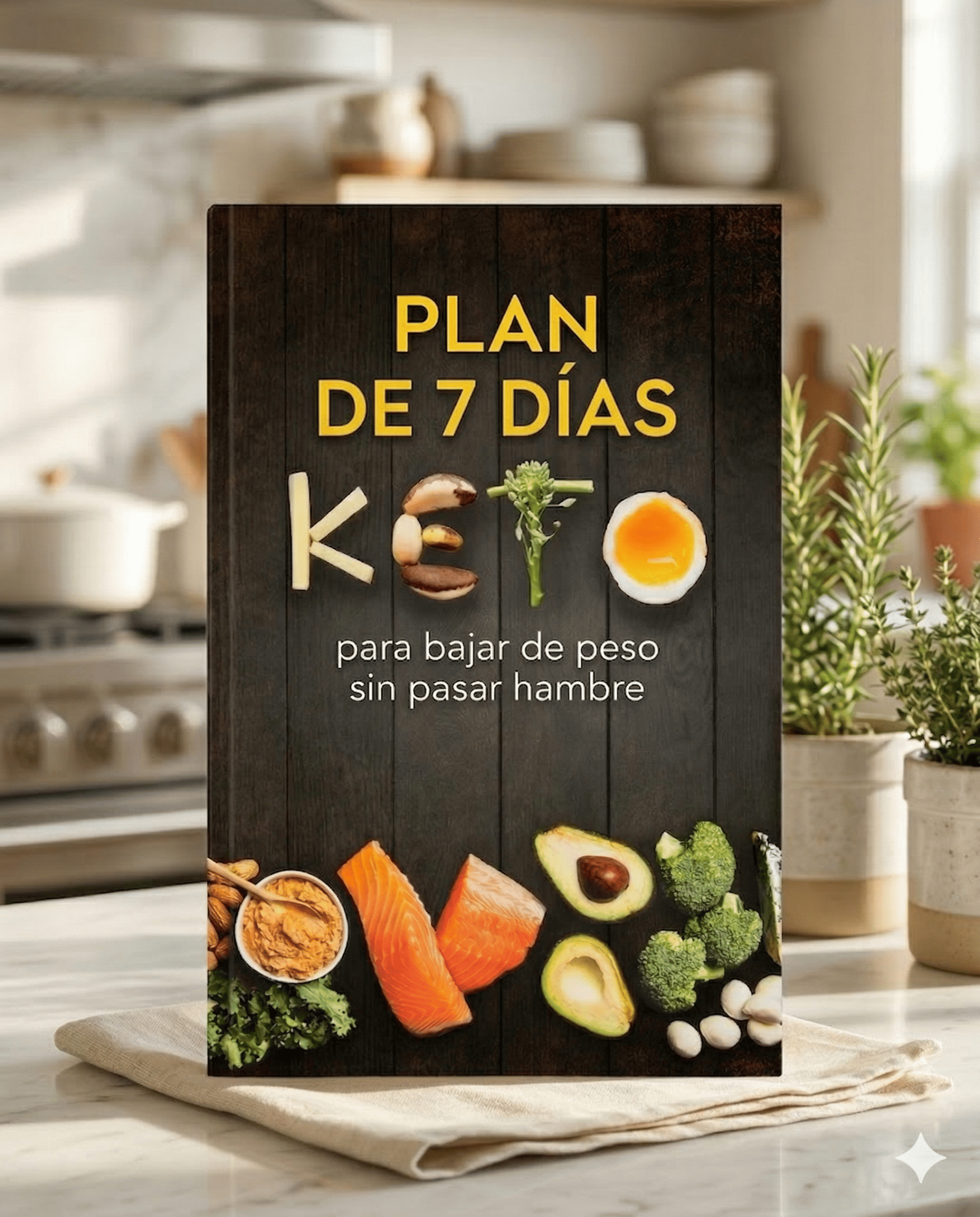 Plan KETO de 7 días para bajar de peso sin pasar hambre