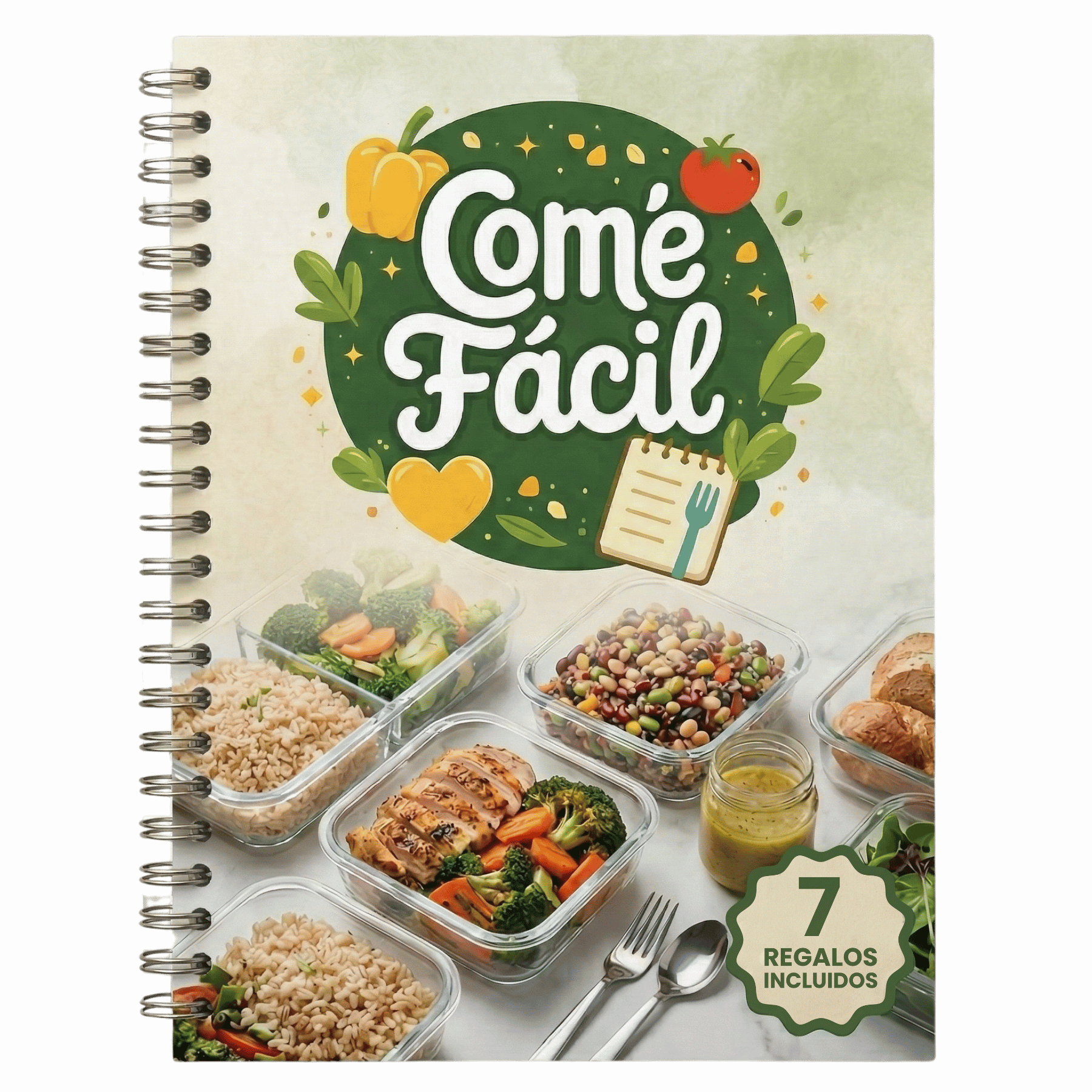 Comé Fácil: el sistema que te resuelve tus comidas (sin pensar todos los días) + 7 BONUS de regalo